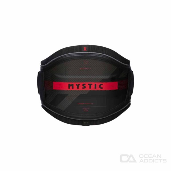 Mystic Majestic X Harness - Kitesurf Harness Men - Black Red