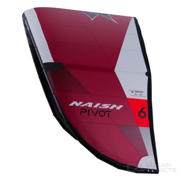 2025 Naish Pivot Kite - Burgundy - Left - Order Naish Kites Online Australia