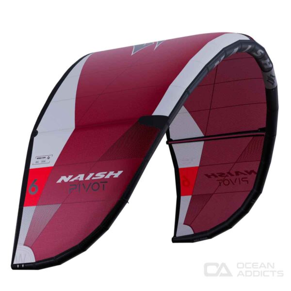 2025 Naish Pivot Kite - Burgundy - Right Side - Order Naish Kites Online Australia