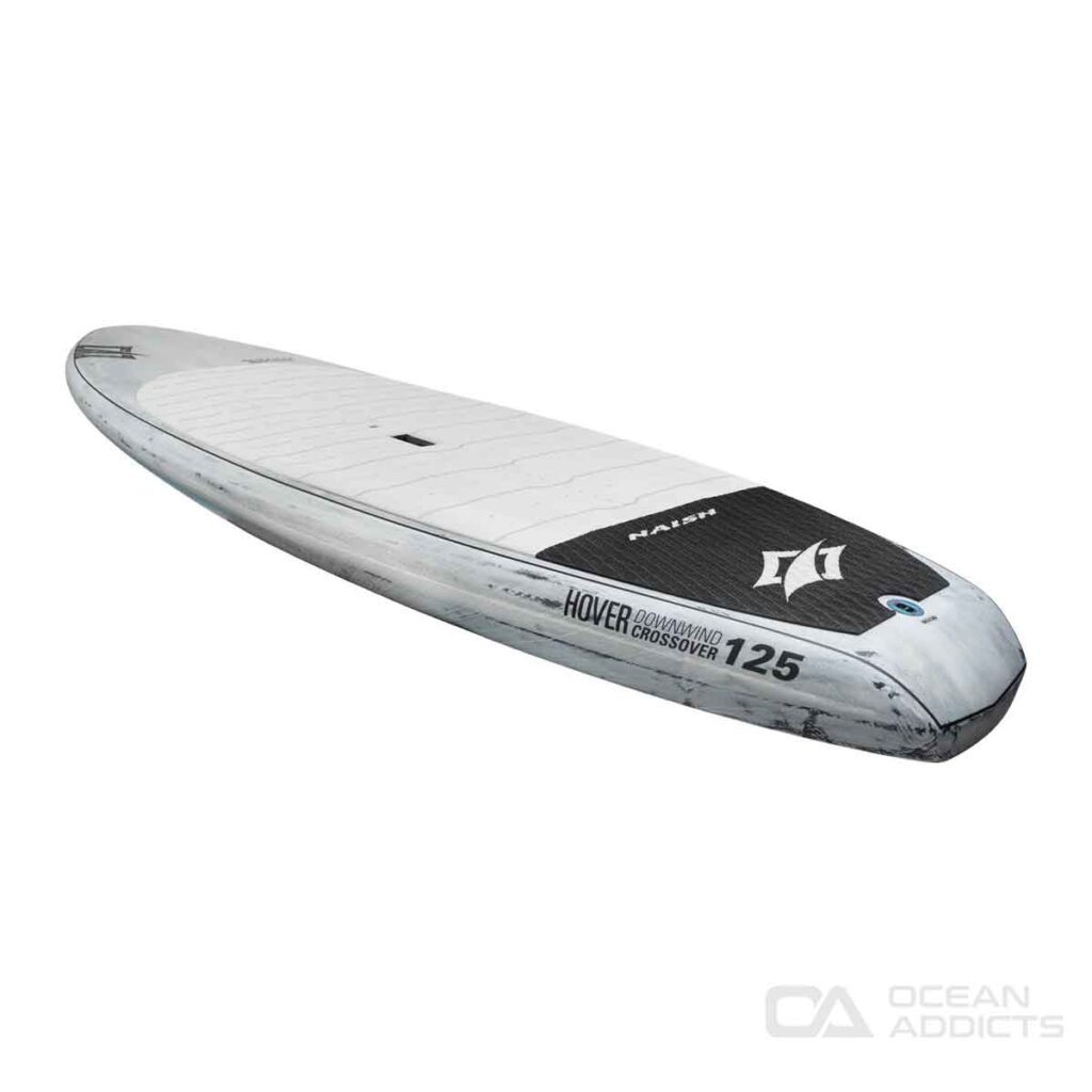 2025 Naish Hover Downwind Crossover Foil Board - Backside Angled